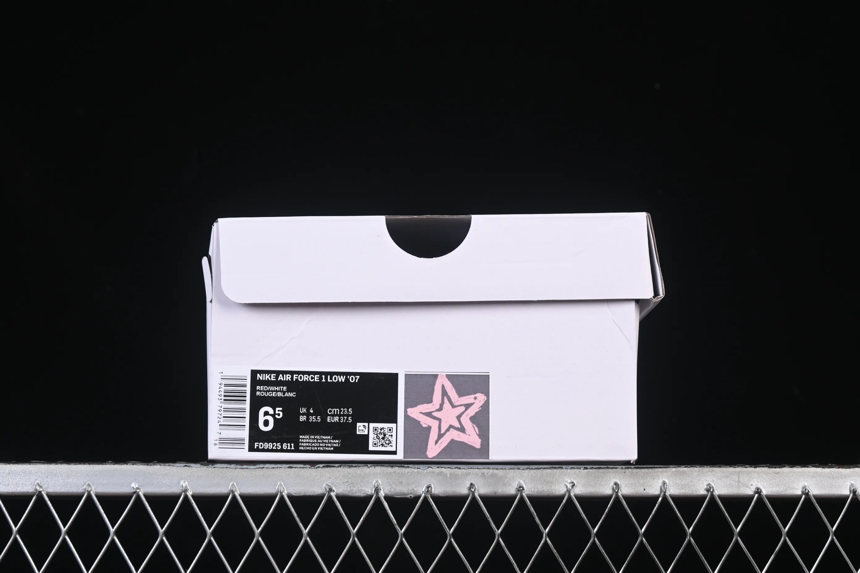 All categories Nk Air Force 1 Air Force series Nk Air Force 1 Low Air Force low-top Nike Air Force 1'07 Low "Berry Red" Hand-painted graffiti Berry red comics Air Force 1 low-top casual sports sneakers FD9925-611
